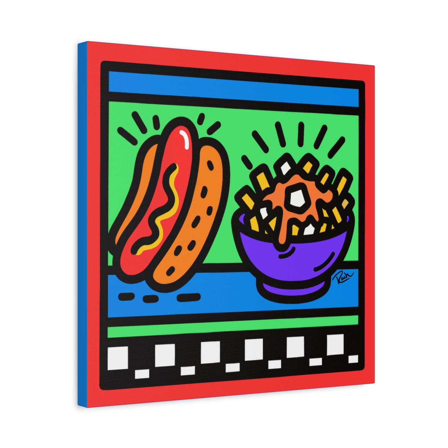 "LA BELLE PROVINCE" - Pop Art Diner Wall Art Canvas