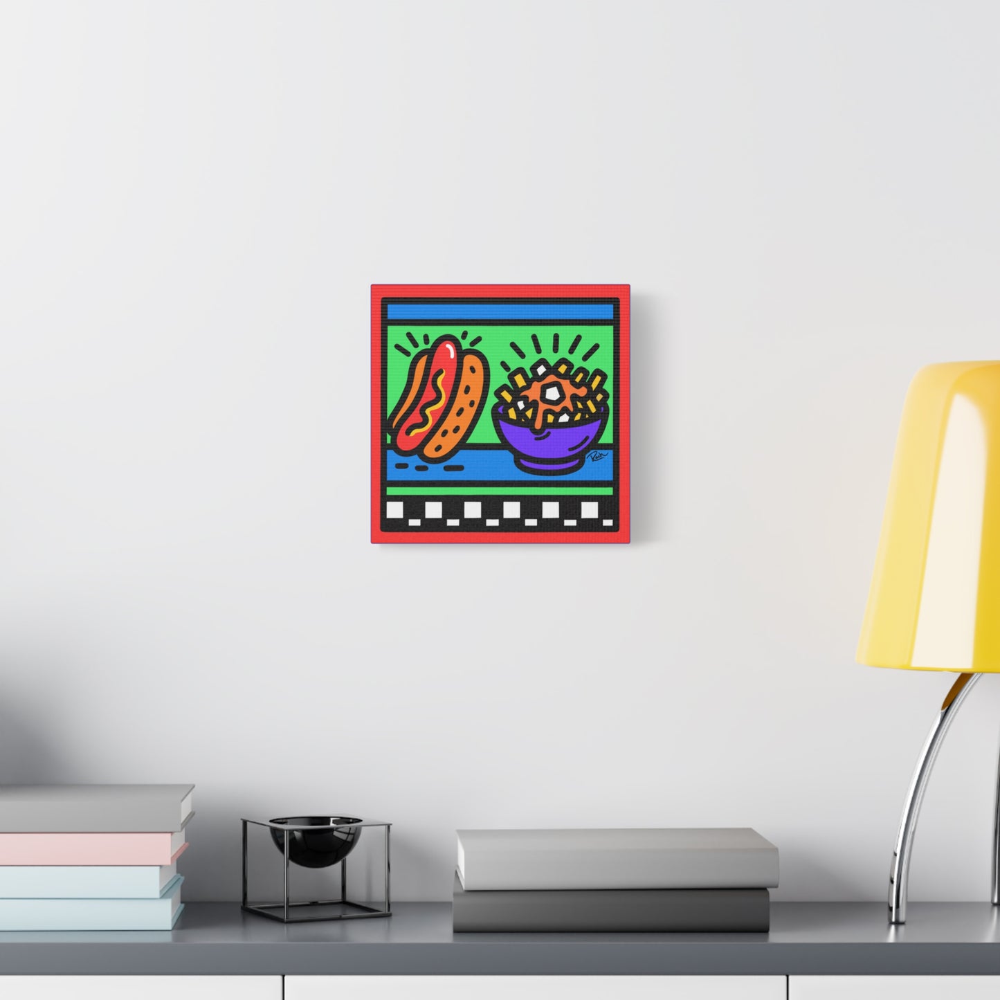"LA BELLE PROVINCE" - Pop Art Diner Wall Art Canvas