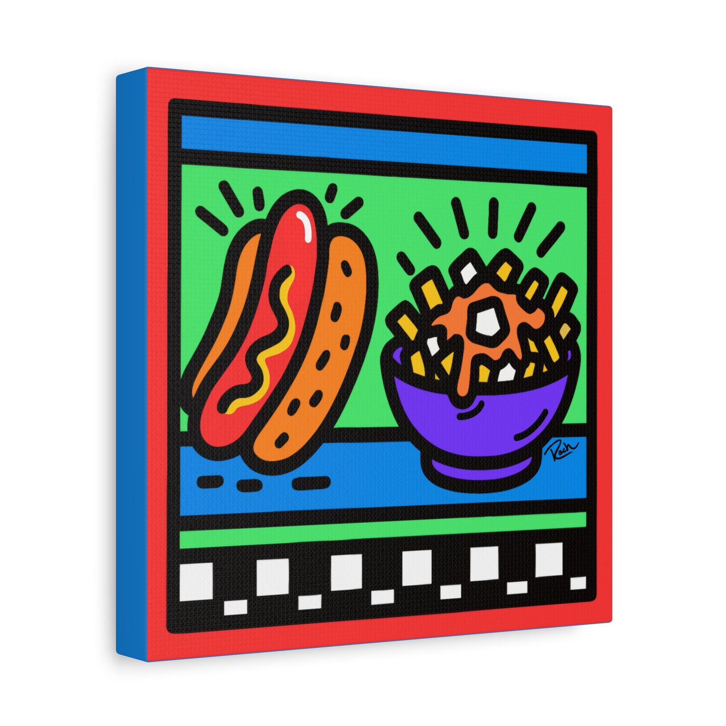 "LA BELLE PROVINCE" - Pop Art Diner Wall Art Canvas