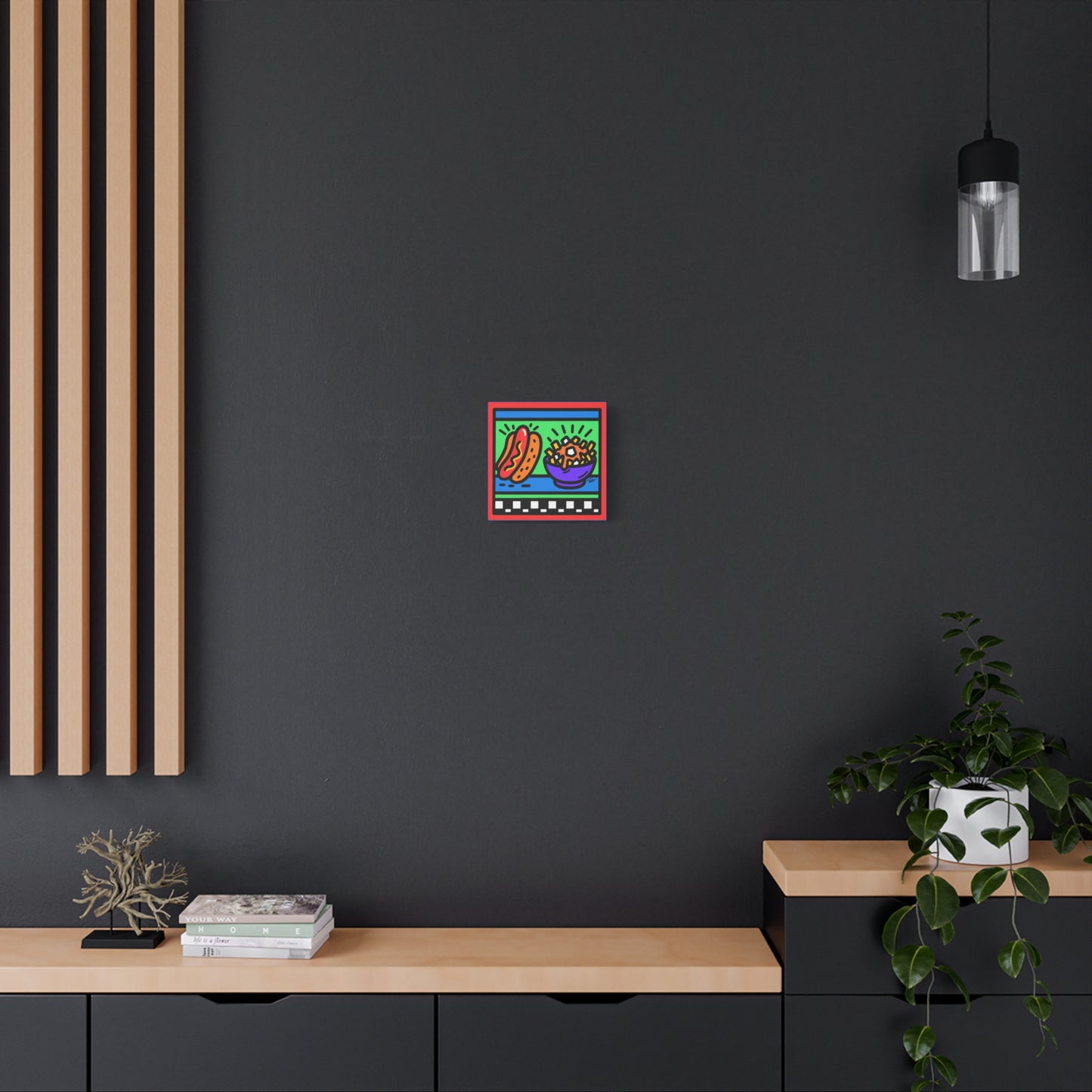 "LA BELLE PROVINCE" - Pop Art Diner Wall Art Canvas